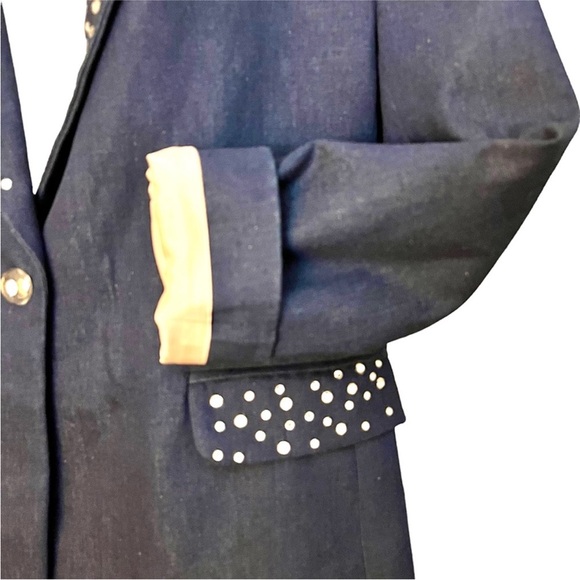 Denim and Rhinestone Tailored by Harlan Blazer - Picture 6 of 12